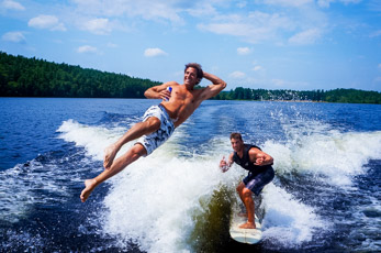 Wake Surf Dive